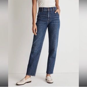 Madewell perfect vintage straight jeans stanhill wash